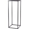 KW434 STOJAN NA 1 KVET MALÝ ČIERNY 20x20xV42CM