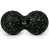 Line Sport duoball dvojitá loptička Ø 12 cm Čierno - zelená