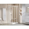 Ravak Sprchové dvere pre rohový sprchový kút ASRV3-90-198 biela, transparent + CLEANER 15V701R2Z1