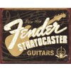 Plechová ceduľa Fender Stratocaster 60th 40 cm x 32 cm
