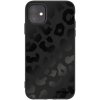 Picasee silikónový čierny obal pre Apple iPhone 11 - Midnight Leopard