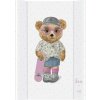 CEBA Podložka 2-hranná s pevnou doskou Comfort Fluffy Puffy Lea 50 x 70