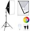 Softbox LED svetlo 300W Daylight + statív
