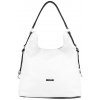 ALMA dámska koženková kabelka Biela