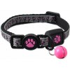 Obojok Active Cat Reflective XS ružový 1x19-31cm