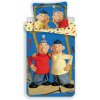 Disney Jerry Fabrics Bavlnené návliečky PAT A MAT modré Bavlna 1x70x90,1x140x200 cm - možnosť úpravy rozmeru