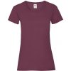 Fruit of the Loom Dámske triko 61-372-0 Burgundy XS