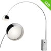 FLOS Arco LED F0303000 (Dizajnová talianska stojanová LED lampa.)