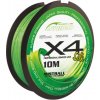 Mistrall šnúra Shiro Braided Line X4 0,13 mm 10m zelená