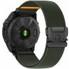 eses Nylonový elastický remienok pre Garmin - Zelený, QuickFit 26 mm