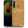 Picasee silikónový čierny obal pre Realme 6i - Wine not