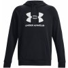 Pánska športová mikina cez hlavu Under Armour RIVAL FLEECE LOGO HD čierna 1379758-001 - L