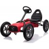 Dětská šlapací motokára Go-kart Baby Mix Buggy červená