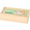 Bigjigs Drevené domino - Farma
