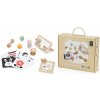 Viga sada vzdelávacích hraček Montessori box darček 0 - 6 mesiacov