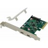 Conceptronic 2-Port USB 3.2 Gen 2 Type-C PCIe Card