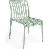 Textilomanie Plastová stolička TREGO, zelená