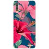 Picasee silikónový prehľadný obal pre Samsung Galaxy A70 A705F - Hibiscus