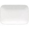 COSTA NOVA »Pearl« Tanier plytký, hranatý, výška: 38 mm, dĺžka: 304 mm, biely