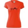 EKG basketbal - Dámske Fantasy športové (dresovina) - S ( Neónová oranžová )