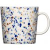 Iittala Hrnček Oiva Toikka Helle 0,4l, modro-hnedý