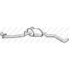 Stredný tlmič výfuku BOSAL 283-205