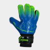 CALCIO GOALKEEPER GLOVES brankárske rukavice azúrová fluo zelená 4