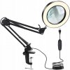 Izoxis 23893 Kozmetická lampa s lupou čierna