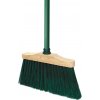 Kinekus Metla drevená 30 cm s pevným plastovým vlasom s násadou