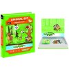 Knižka magnetické puzzle zvieratká