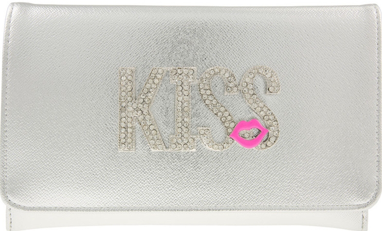 listová kabelka s nápisom Kiss K-A725 strieborná od 21,6 € - Heureka.sk