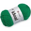 Bavlnená pletacia priadza Ideal 50 g - 1 ks 13 (227) zelená