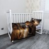 Sablio Mikroplyšové obliečky do detskej postieľky Vrak lodi při západu slunce - 130x90 / 40x60
