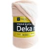 Deka beránek bílá káva č. 57, 200x230x13 cm, poťah Medico, Béžováx13 cm, poťah Medico
