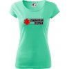 Zdravotná sestra - kríž - Dámske tričko Pure - 3XL ( Mätová )