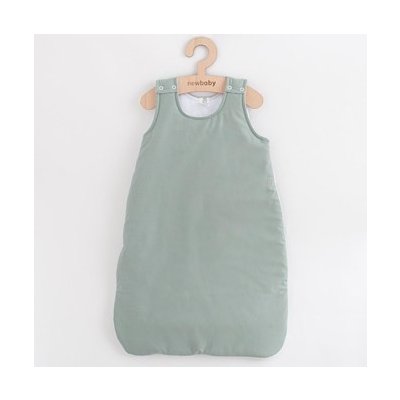New Baby Dojčenský spací vak s výplňou Dominik zelená