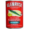 Glenryck Sardinky prírodné, Francúzsko, konzerva 400g (14110 Sardines Au Naturel (24 X 400 G) - GLENRYCK)
