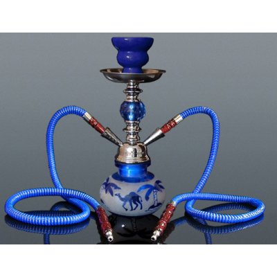 SHISHA 2 Camel modrá 28 cm