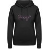 AWDis Hoodie Mikina s Dizajnom - Moje deti majú labky - Čierna - M - Dámske