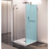 POLYSAN FORTIS EDGE 110cm ľavé dvere do kombinácie / sprchový kút rohový, profil chróm, sklo číre, FL1211L