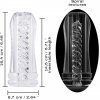 Dorcel Deep Blow Tornado Sleeve for Masturbator Transparent