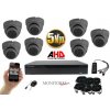 Monitorrs Security AHD 7 kamerový set 5 MPix GDome (6044K7) (Monitorrs Security)