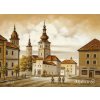 Obraz Banská Bystrica 20.stor., VBart PREVEDENIE: OBRAZ na plátne blindrám, ROZMER v cm/TYP OKRAJA: 120x80