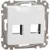 Kryt pro RJ45 RDM UTP konektor, Biela, Sedna Design (Schneider)