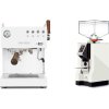 Ascaso Steel DUO PID PLUS, White&Wood + Eureka Mignon Perfetto, CR white