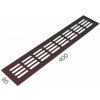 SRL - ALFA vetracia mriežka 80 x 2000 mm BRM - bronz matný (C33) 80 mm 2000 mm – cena za ks