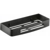 GEDY 241714 Smart polica do sprchy, 30 x 4,5 x 12,8 cm, čierna matná