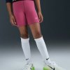 Nike Pro Girls Dri-FIT Shorts 0198484307248 Červená