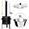 Perfect Home Set-7 Kotlíková súprava 8 L, 5 ks