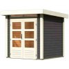 LANIT PLAST drevený domček KARIBU KANDERN 1 (82985) terragrau LG3528 – cena za ks